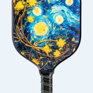 3K Carbon Fiber Honeycomb-Core Pickleball Paddle; OEM artwork reference – product view 3K Carbon Fiber Honeycomb-Core Pickleball Paddle; OEM artwork reference – product view