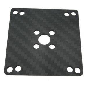 Square Carbon Fiber Mounting Plate – product view